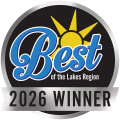best of the lakes region 2026 winner badge